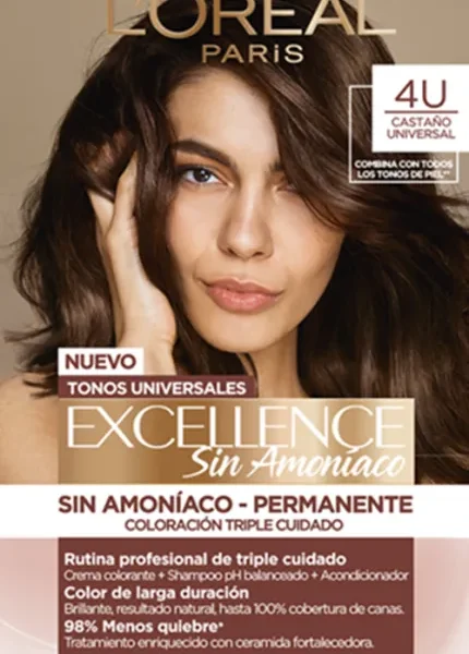 EXCELLENCE SIN AMONIACO 4U CAS