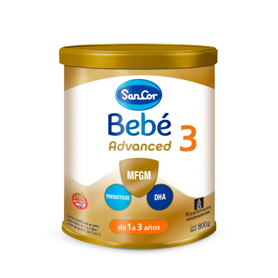 SANCOR BEBE 3 ADVANCED lata x8